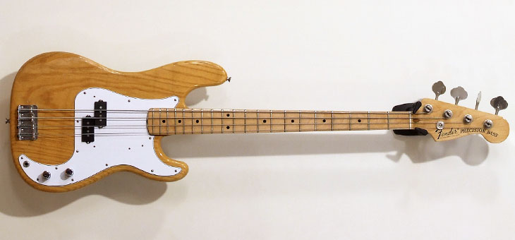 Fender - 72 P bass Maple/Nat