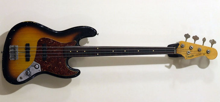 Fender - CS Ltd edition Duo Tone Jazz Fretless