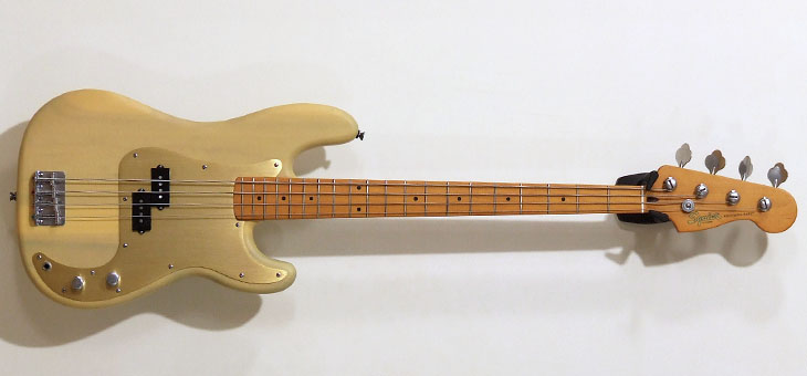 Fender - Squier 40th anniv. P bass vintage Blonde